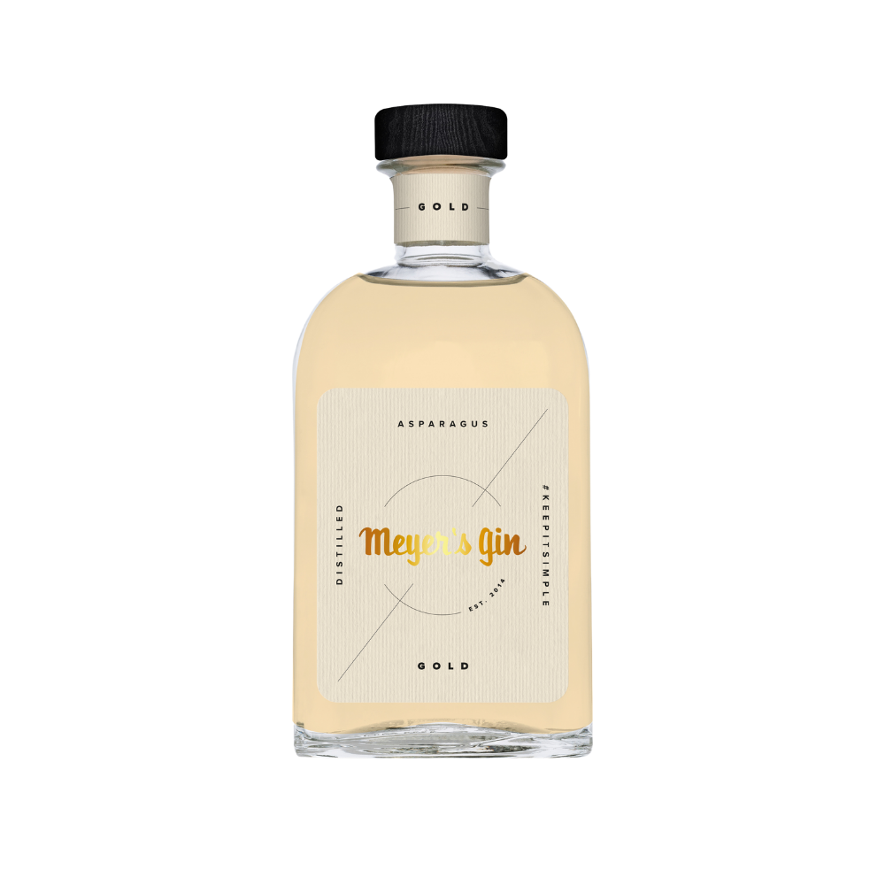 Meyer's Gin Gold - bottleshot
