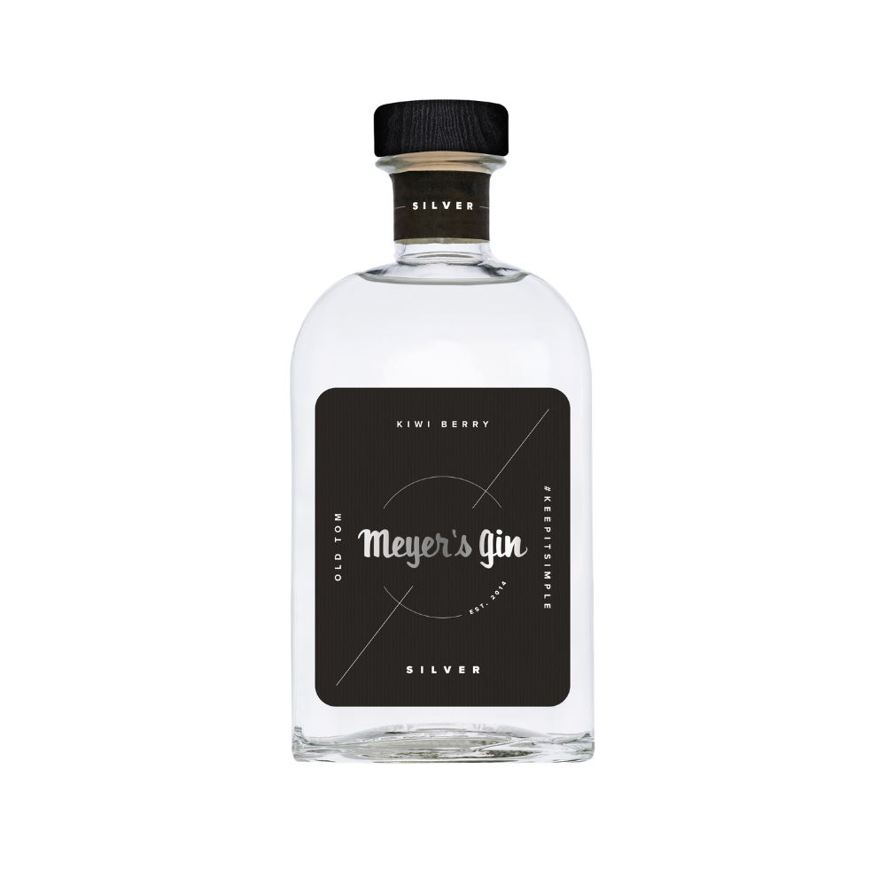 Meyer's Gin Silver - bottleshot
