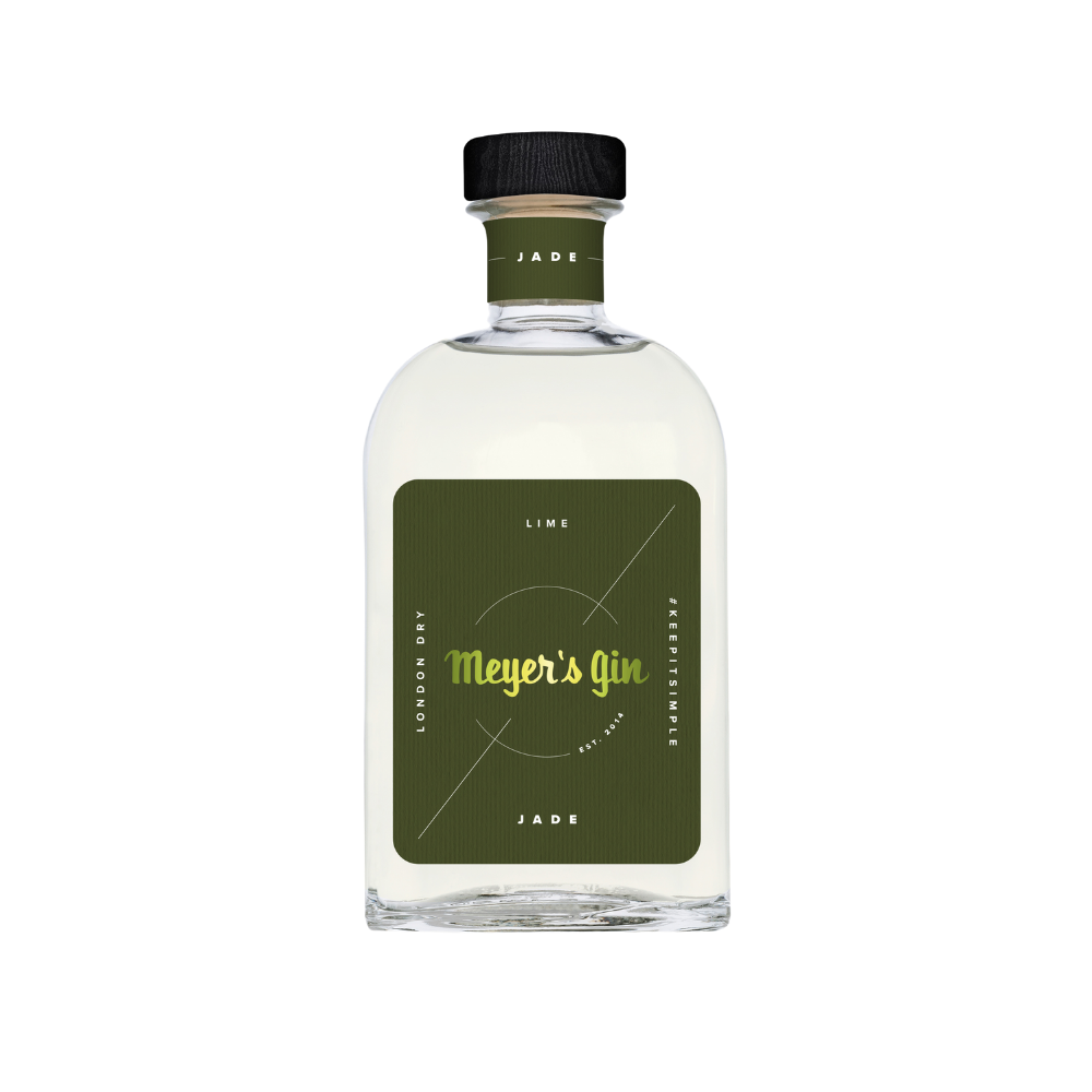 Meyer's Gin Jade - bottleshot